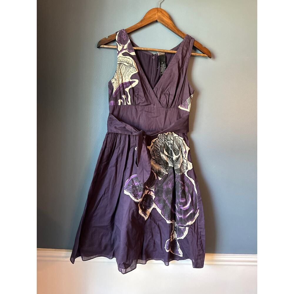 Anthropologie‎ lithe briar creek applique dress
